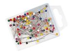 Wedo 56 599 Reißzwecke Schwarz, Blau, Grün,...