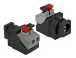 DELOCK Adapter Terminalblock 2Pin -> DC 2,1 x 5,5mm...