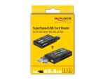 DeLOCK SuperSpeed USB 5 Gbps Card Reader für CF / SD / Micro SD / MS / M2 / xD Speicherkarten