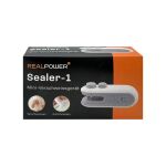 RealPower 495515 Vakuumierer Schwarz, Silber