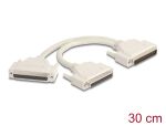 DELOCK Adapter Y-Kab Spi D-Sub 37 Pin St.zu 2d-sub27pin 30Cm
