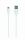Gembird CC-USB2-AMLM-W-1M Lightning-Kabel Weiß