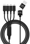 smrter Hydra ELITE 6in1 Nylon-Ladekabel Typ Lightning,...