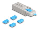 DELOCK HDMI Port Blocker Set für HDMI Buchse 4...