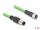 DeLOCK M12 Kabel A-kodiert 8 Pin Stecker zu Buchse PUR (TPU) 1 m