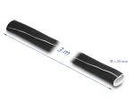 DELOCK Kabelschlauch Neopren Klettverschl.3mx135mm SW/W