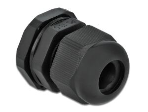 DELOCK Kabelverschraubung PG13,5 10 Stück schwarz