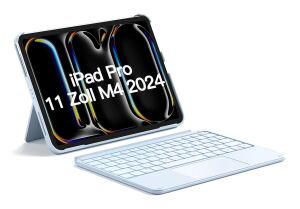 Inateck KB04122 QWERTZ Bluetooth Blau