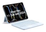Inateck KB04122 QWERTZ Bluetooth Blau