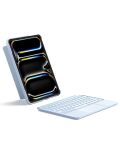Inateck KB04122 QWERTZ Bluetooth Blau