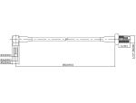 DELOCK HF Kabel SMA -> CRC-9 90° Bu/St 0.20m