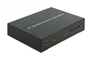 DeLOCK KVM 4 in 1 Multiview Switch 4 x HDMI mit USB 2.0