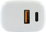 Schwaiger LAD260 512 Ladegerät für Mobilgeräte Kopfhörer, Smartphone, Tablets Weiß AC Schnellladung Drinnen