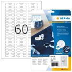 HERMA Ringetiketten A4 49x10 mm weiß Papier matt blickdicht 1500 St.
