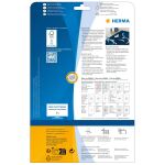 HERMA Ringetiketten A4 49x10 mm weiß Papier matt blickdicht 1500 St.