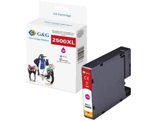 GG XL-Druckerpatrone kompatibel mit PGI-2500XLM Magenta