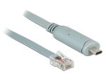 DELOCK Adapter USB2.0/C St > Seriell RS232 RJ45 St...