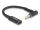 DeLOCK Adapterkabel für Notebook Ladekabel USB Type-C Buchse zu HP 4,8 x 1,7 mm Stecker 90° gewinkelt 15 cm