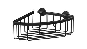 TESA ALUXX BLACK Aluminium Wand-montiert Duschkorb