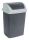 MAUL 9522487 Mülleimer 24 l Rechteckig Kunststoff, Polypropylen (PP) Dunkles Grau, Weiß