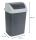 MAUL 9522487 Mülleimer 24 l Rechteckig Kunststoff, Polypropylen (PP) Dunkles Grau, Weiß
