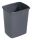 MAUL 9522487 Mülleimer 24 l Rechteckig Kunststoff, Polypropylen (PP) Dunkles Grau, Weiß