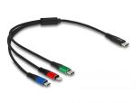 DeLOCK USB Ladekabel 3 in 1 USB Type-C™ zu...