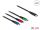 DeLOCK USB Ladekabel 3 in 1 USB Type-C™ zu Lightning™ / Micro USB / USB Type-C™ 30 cm