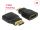 DELOCK HDMI Adapter A -> mini C Bu/St 4K Metallgehäuse