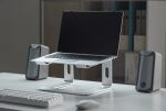 Gembird NBS-D1-01 laptop-ständer Aluminium, Silber 39,6 cm (15.6")