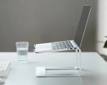 Gembird NBS-D1-01 laptop-ständer Aluminium, Silber 39,6 cm (15.6")