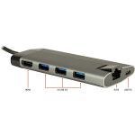 Inter-Tech GDC-802 Kabelgebunden USB 3.2 Gen 1 (3.1 Gen...