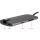 Inter-Tech GDC-802 Kabelgebunden USB 3.2 Gen 1 (3.1 Gen 1) Type-C Grau
