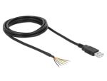 USB Kabel Delock A -> TTL6 seriell St/offene Kabelenden