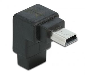 DELOCK USB Adapter mini B -> mini B StBu 90 gew.