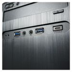 LC-Power LC-2017MB-ON Computer-Gehäuse Micro Tower Schwarz