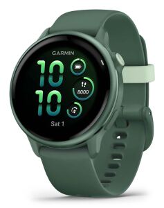 Garmin vívoactive 6 3,05 cm (1.2") AMOLED 42 mm Digital 390 x 390 Pixel Touchscreen Grün WLAN GPS