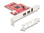 DELOCK PCI Express x1 Karte zu 2 x extern FireWire B