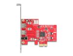 DELOCK PCI Express x1 Karte zu 2 x extern FireWire B