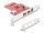 DELOCK PCI Express x1 Karte zu 2 x extern FireWire B