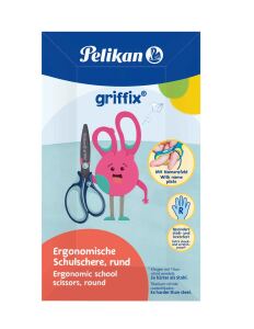 Pelikan 819145 Büro- & Bastelschere Universal Gerader Schnitt Blau
