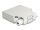 DELOCK LWL Verteilerbox für Hutschiene 8 Port grau