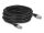 DELOCK RJ45 NWK Cat.6A S/FTP PE Outdoor 10 m schwarz