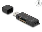 DELOCK SuperSpeed USB Card Reader für SD/ Micro SD/MS