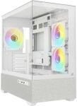 Sharkoon Gehäuse MK7 ARGB mATX 2xGlas weiß