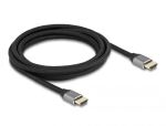 DELOCK Ultra High Speed HDMI Kabel 48 Gbps 8K 60 Hz grau 3m