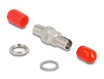 DELOCK LWL Kupplung ST Simplex Bu zu ST Simplex Bu Metall