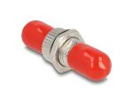 DELOCK LWL Kupplung ST Simplex Bu zu ST Simplex Bu Metall