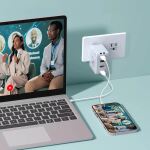 AVerMedia Ladedock, EliteGO GC313Pro White, 100W GaN, HDMI