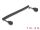 DELOCK RJ45 Spiralkabel Bu > Bu Cat.5e UTP 1m - 3m schwarz